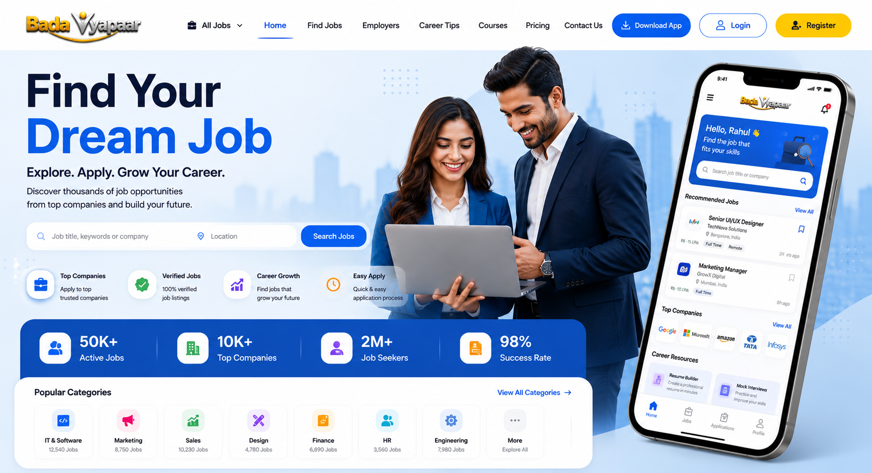 Job Portal preview