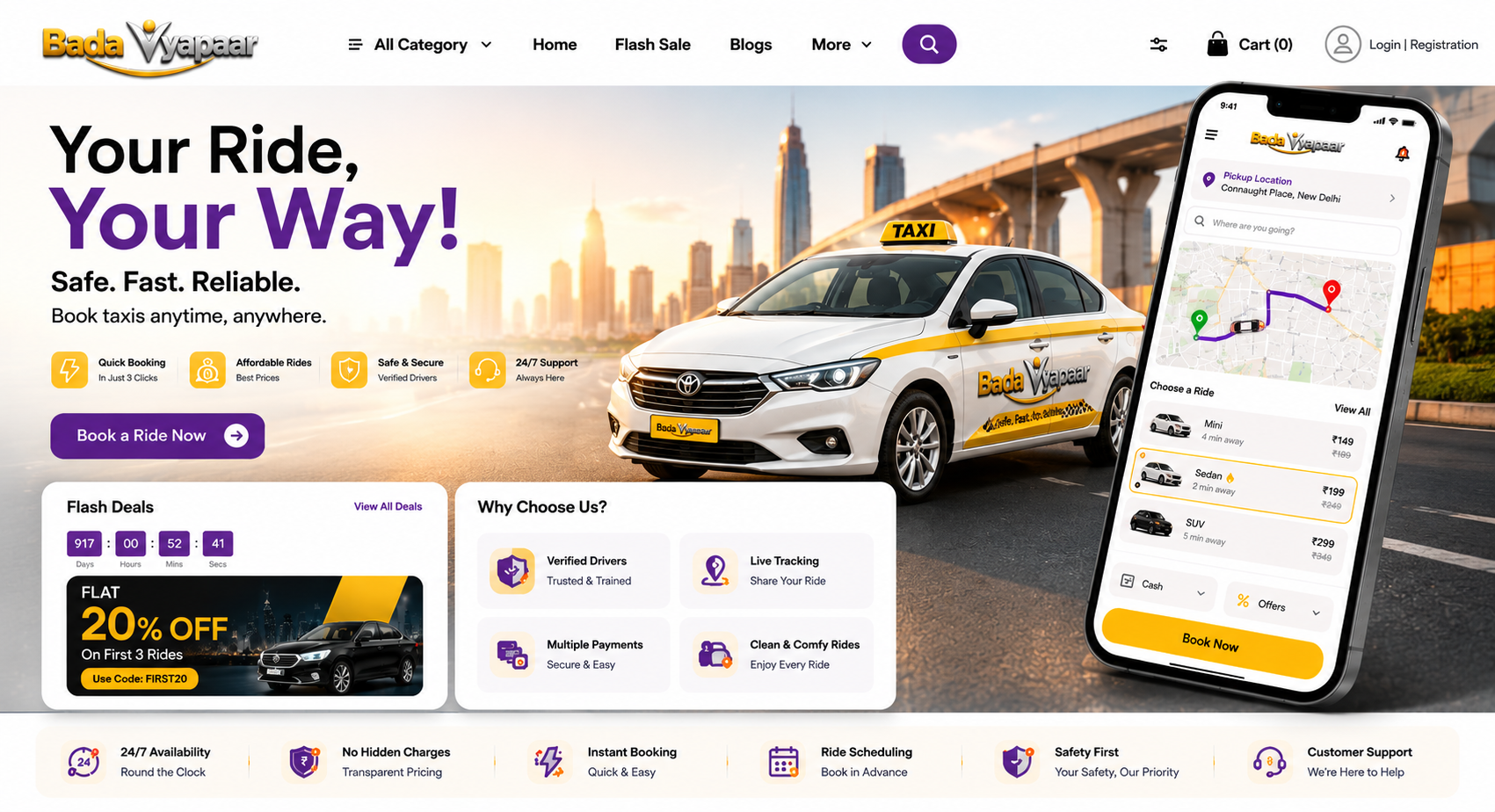 Taxi Booking Platform preview