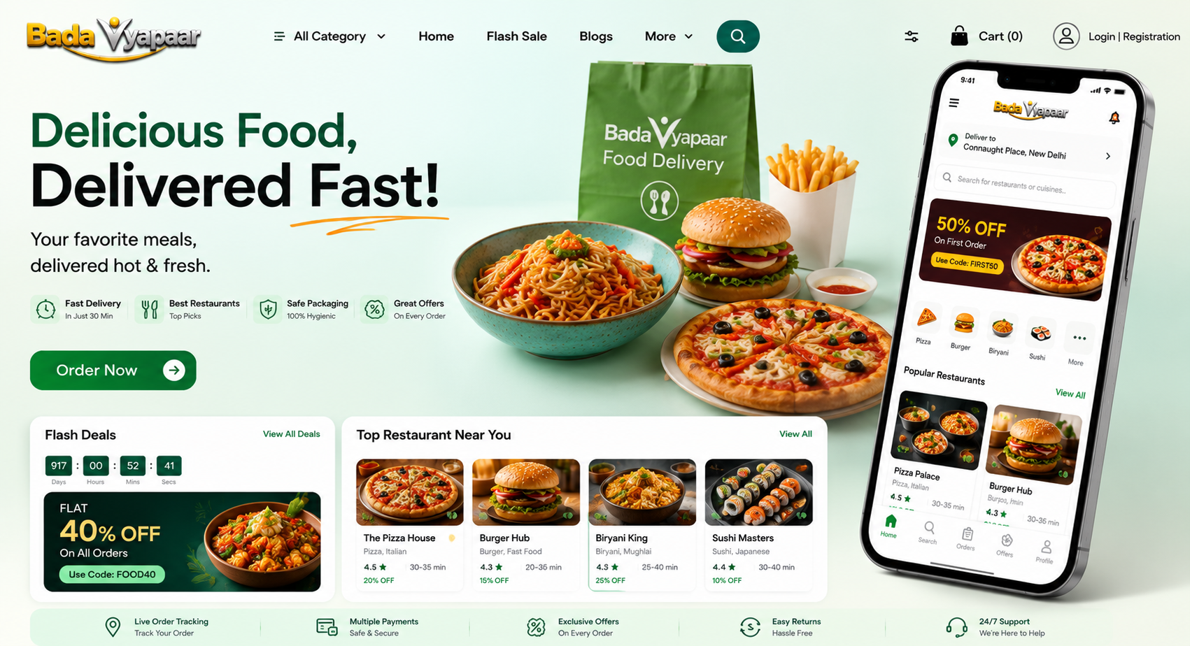 Food Delivery Platform preview