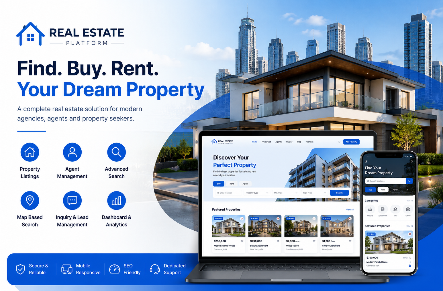 Real Estate Platform preview