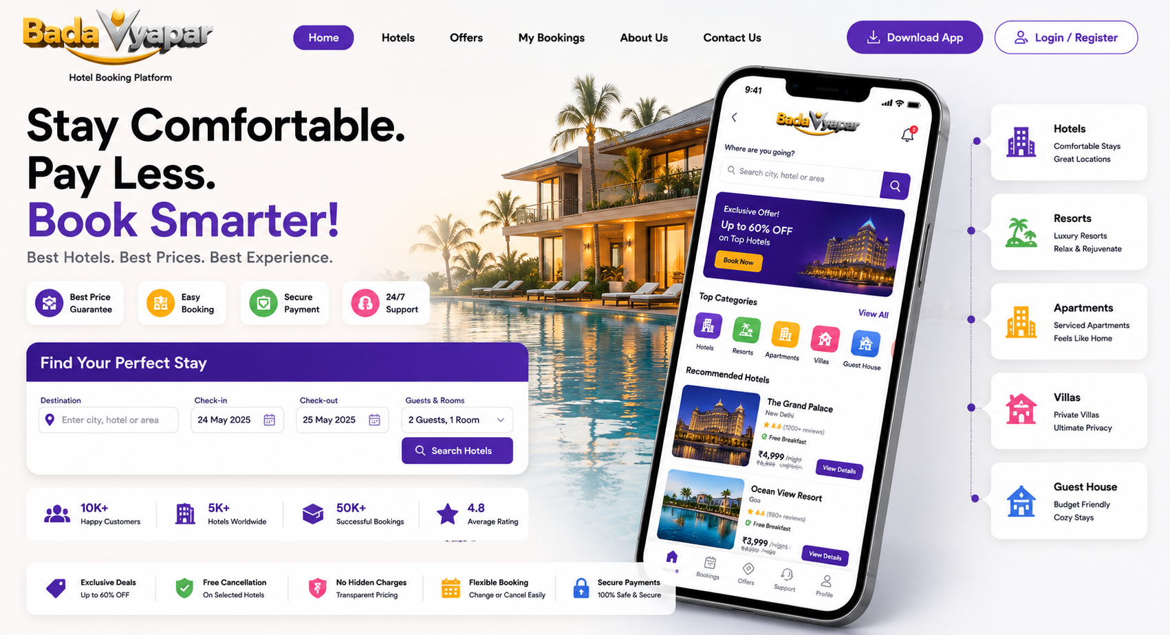 Hotel Booking Platform preview