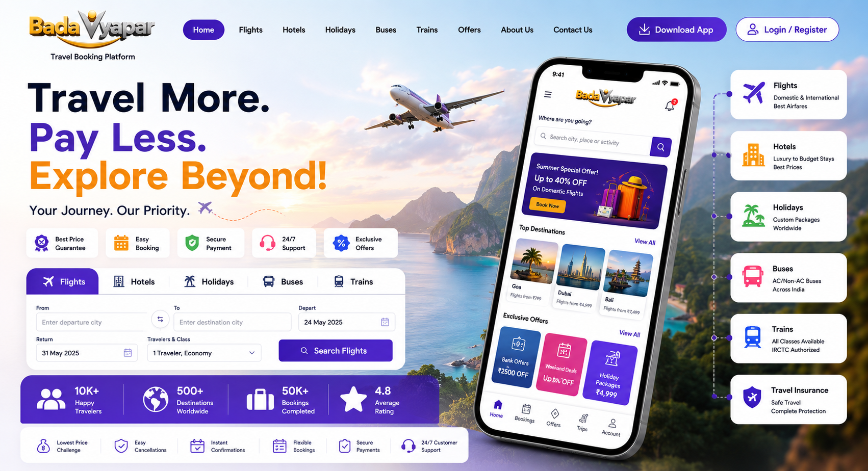 Travel Booking Platform preview
