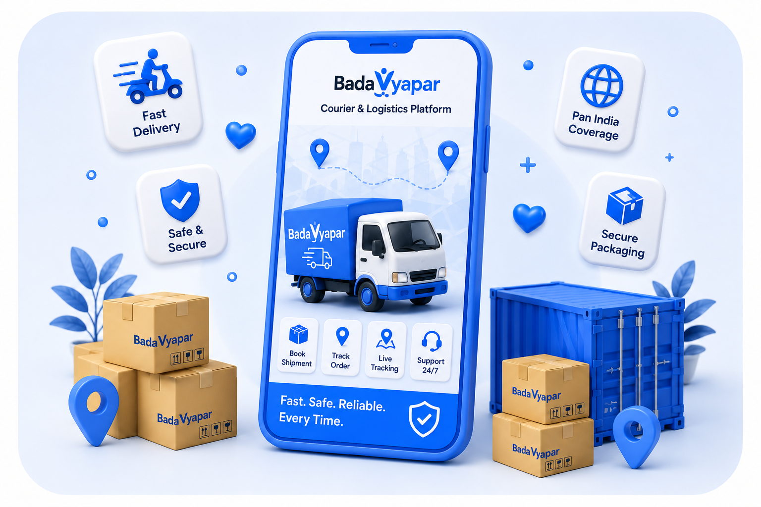 Courier & Logistics Platform image