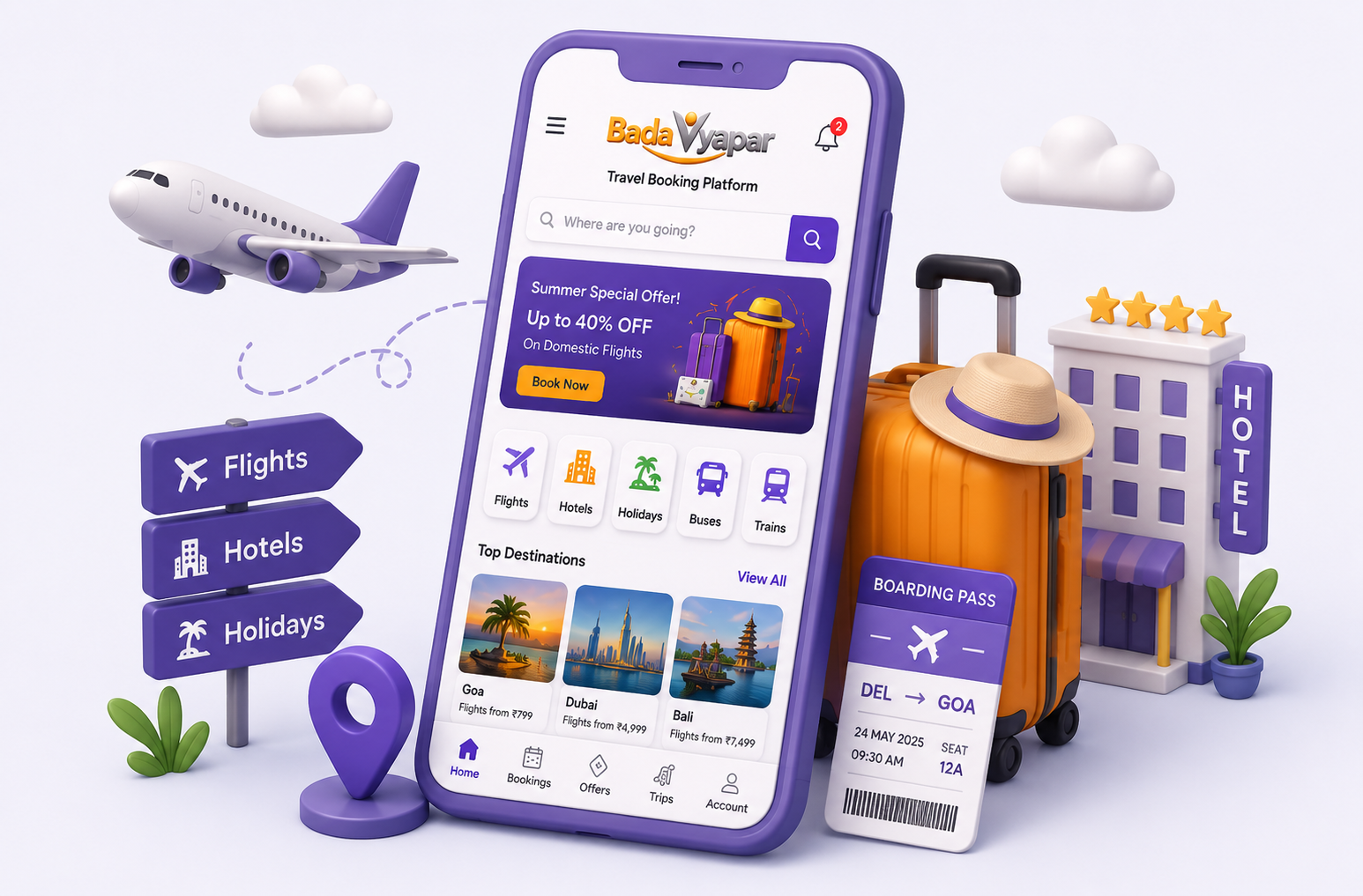 Travel Booking Platform image