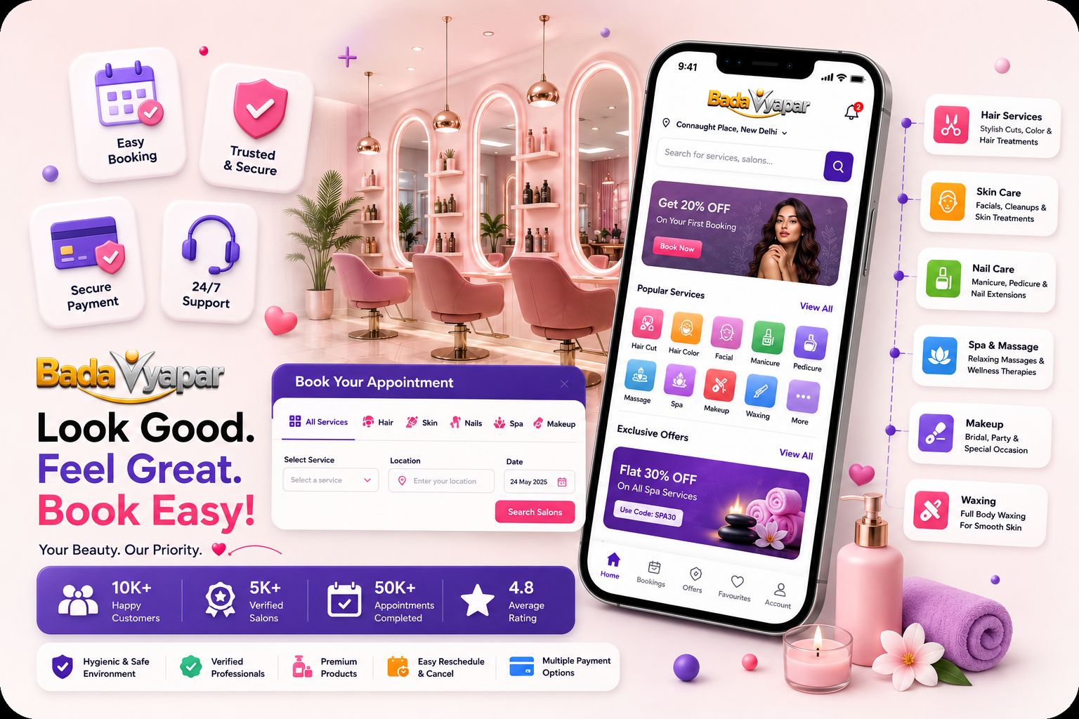 Salon & Spa Booking Platform image