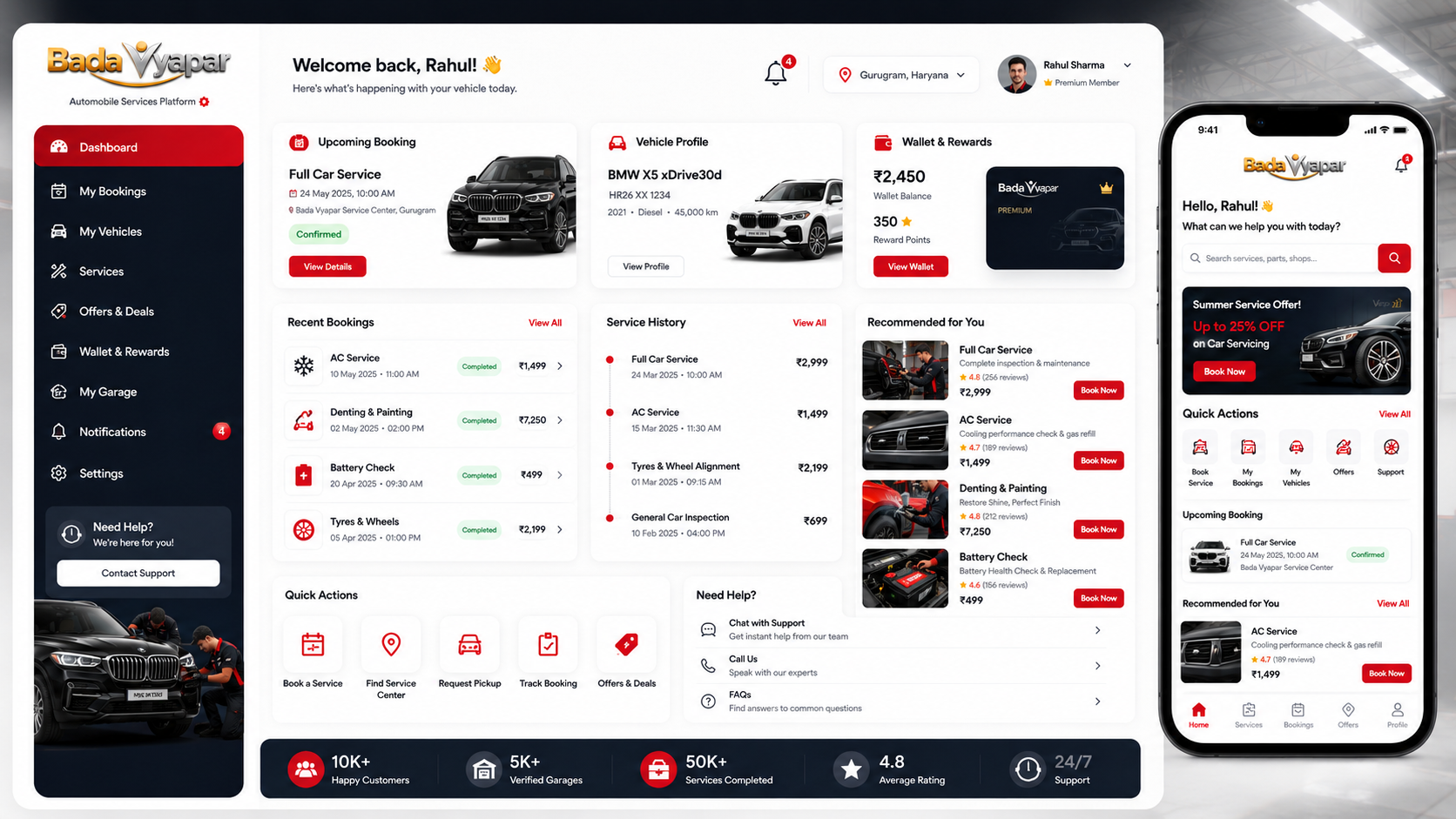 Customer Experience and Core Flow