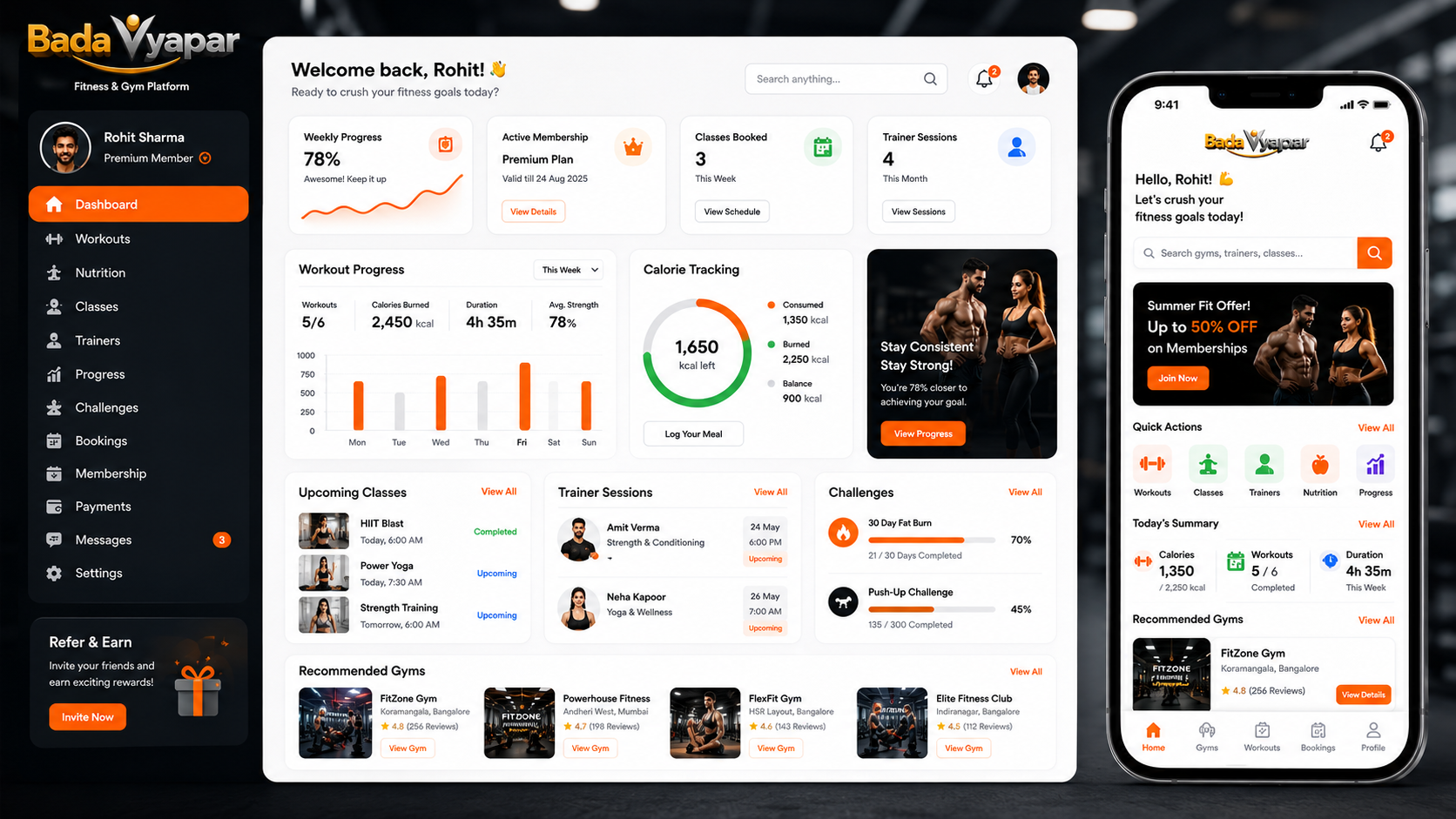 Trainer Dashboard and Operations